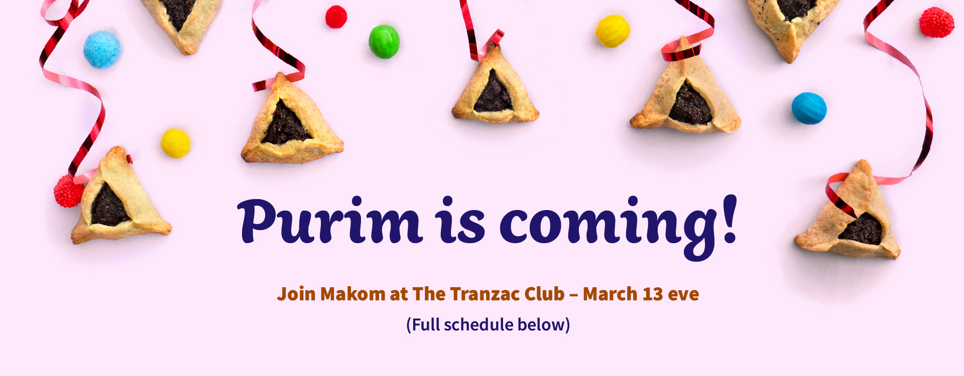 Makom Presents Purim 5785: Your March 13th Celebration Guide